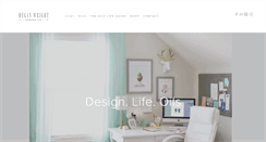 Desktop Screenshot of meganwrightdesign.com